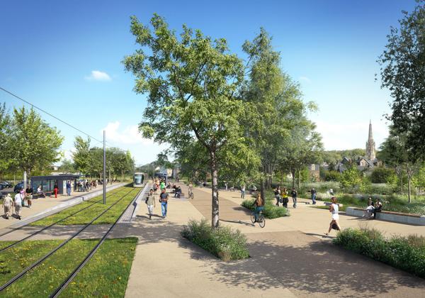 Tramway, vélo et parkings relais : un trio gagnant pour une mobilité apaisée